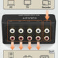 Cubilux AS-R1 4-Way Audio Splitter Box - 4-Channel Stereo RCA Splitter - Aluminum Alloy (1 in 4 Out)