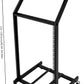 16U Professional DJ Stand Rack Mount DJ Mixer Stand Adjustable Stage Cart w/Wheel for Music Party Show Music Studios Performance Stages Concert Venues
