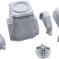 EnderToys Armored Barracks Set by Terrain4Print, 3D Printed Tabletop RPG Scenery and Wargame Terrain 28mm Miniatures, Grey