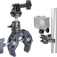 SMALLRIG Camera Mount Clamp, Gopro Motorcycle and Bike Handlebar Mount Kit, Super Clamp for DSLR, Action Camera, Gopro, Insta360, LED Light, Monitor, Max Load 3.5KG