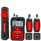 NOYAFA NF-858C Network Cable Tester Multifunctional with VFL Function,RJ11 RJ45 BNC,POE Voltage Testing Trace Cable Line Locator for Telephone/Ethernet/LAN Coax Cable Rechargeable Anti-Interference