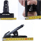 SLOW DOLPHIN Tripod Camera Clip Clamp Flash Reflector Holder Mount with 1/4 Inch Screw 360 Degree Swivel for Studio Backdrop Camera SLR, Digital SLR, Video Came（Black）
