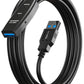 16 Feet Active USB Extension Cable 3.0 Male to Female with A Extension chipset Signal Booster - Active Extension/Repeater Cord 5 Meters / 16 Feet