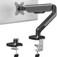 VIVO Single 17 to 32 inch Monitor Height Adjustable Counterbalance Mechanical Arm Desk Stand, Classic, Universal VESA Mount, STAND-V001O