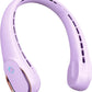 FrSara Neck Fan, Portable Personal Fan Strong Wind, 5200mAh, Air Volume,360° Cooling, No Hair Twisting, Air Volume On 2 Sides, Non-Slip, Quick Charge, Long Use Time, Gift for Women, Men, Birthday