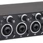 4 Channels Sound Card Computer Audio Interface, 4-in 4-out for Professional Recording of Live Streaming Karaoke, Driver Free USB Audio Interface