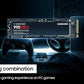 Samsung 990 PRO SSD 1TB PCIe 4.0 M.2 2280 Internal Solid State Hard Drive, Seq. Read Speeds Up to 7,450 MB/s for High End Computing, Gaming, and Heavy Duty Workstations, MZ-V9P1T0B/AM