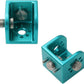 Block 3/8" Thread Bracket Lock Mounting Adapter for ARRI Sony RED Camera Lens Motor Teradek Wireless Blue