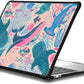 CASETiFY Impact MacBook Air 13" (M1/Intel) Case [Cushioned Impact Corners/Scratch-Resistant/Anti-Slip Grip] - Under The Sea - Clear Black