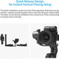 FeiyuTech SCORP 2 Gimbal Stabilizer for DSLR and Mirrorless Camera, Integrated Al Tracking Sensor, 3-Axis Camera Stabilizer for Sony Canon Panasonic Nikon, 2.5kg Payload Touch Screen Vertical Shooting