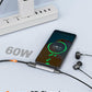 CableCreation USB C Splitter, 2-in-1 USB C Audio and PD Charging Adapter, Type C Aux Cord Compatible with New iPad Pro, MacBook, iPhone 16 15, Galaxy S9/S10/S20/S21 Ultra/S22/S23/S24, Pixel 9/8/7/6+