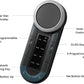 HUION Keydial Remote Bluetooth Programmable Keypad with Dual Dials 60 Customized Keys, OLED Display Macro Keypad Work with PC, Mac, Mobile, One-Hand Shortcut Keyboard for Drawing Tablet, Laptops
