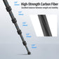 Sirui Compact Traveler 5C Tripod 54.3 inches Lightweight Carbon Fiber Travel Tripod for Camera with 360° Panorama Ball Head for Arca Swiss Quick Release Plate, Max Load 8.8lbs