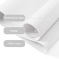 YSAGi Non-Slip Leather Desk Pad XL Size, Waterproof Laptop Computer Desk Keyboard Mat, Table Protector Blotter Mat, Large Mouse Pad for Office/Work/Home/Decor(White, 47.2" x 23.6")-No Band