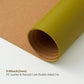 Cork Desk Mat - Dual-Sided Desk Pad for Office and Home - Desk Organization and Accessories - Ideal for Large Mouse Pad and Desk Mats on Top of Desks(Olive Green,27.6"x 13.8")