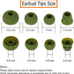Silicone Ear Bud Tips Replacement Earbud Tips Compatible with Powerbeats 1/2/3 Wireless Beats by Dre Headphones,4 Pairs Earbud Cap