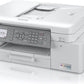 Brother MFC-J4335DW INKvestment Tank Wireless All-in-One Color Inkjet Printer, Up to 1-Year of Ink in-Box, Duplex Printing, Mobile and Cloud Print, Works with Alexa