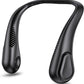 AMACOOL Bladeless Neck Fan Portable Personal Fan 5000mAh Rechargeable Battery Operated Wearable Fan for Women Men Outdoor Sport Travel Patio Garden Work Home Kitchen(Black)