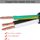 Power Extension Cord Y Splitter - 1FT Right Angled Type Flat Plug NEMA 5-15P 1 to 2 Way Outlet NEMA 5-15R SJT 16AWG 3 Prong Low Profile Black AC Power Cable Wire Extender for TV Computer Monitor