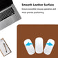 PU Leather Desk Pad Protector Gaming Mouse Pad Non Slip Desk Mat for Keyboard and Mouse Waterproof Desk Writing Pad for Office and Home Desk Accessories(Brown, 23.6 * 11.8)