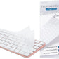 Keyboard Cover for New M4 iMac Magic Keyboard (Model A3118/A2449, Touch ID Version, w/o Numeric Key) - Ultra Thin, Protective and Clear Keyboard Cover Protector Skin