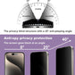 Privacy Screen Protector for iPhone Air 6.5-Inch, Auto Dust Removal, 9H Tempered Glass, Full Cover, Anti-Fingerprint, Easy Installation,2 Pack