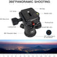 SIRUI Traveler 7A 65.55'' Aluminum Camera Tripod, E-10 Panorama Ball Head and Arca Swiss Quick Release Plate,Load Up to 17.6 lbs,Convertible to Monopod