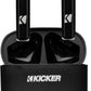 KICKER TWS1 True Wireless Earbuds, Bluetooth Earbuds with Microphone, Wireless Earphones for Android and iOS, Fast-Charging Case for USB-C with 20 Hours of Playtime