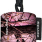 SPUDZ Ultra Microfiber Lens Cleaner – Closable Pouch, Clip-On, Washable – for Optics, Scopes, Glasses | Pink Camo, 6 x 6 Inch