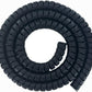 Spiral Wrap Cable Protector - 2.0" OD x 10' Pre-Cut Lengths - Safe Hose Protector to Avoid Wear and Extend Life for Hydraulic Pneumatic Hoses
