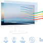 Ocushield 23.6” Premium Anti Blue Light Screen Protector with Privacy Filter for Laptops and Computer Monitors - Anti-Glare - Easy Install - Anti-Fatigue (522 x 294 mm)