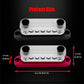 2 x M6 (1/4") Power Distribution Block Bus Bar 12V with 5 x M4 (#8) Screws, Ampper 4.3" 150A Marine BusBar Battery Distribution Block W/Cover for Car Boat Solar (Red & Black)