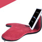 Pillow Cushion Multi-Angle Soft Tablet&Phone Stands, Pad Pillow Holders with Adjustable Angle Control for Pad Air, Pad Mini, Pad Pro, iPhones, Tablets, eReaders, and More (Wine Red)