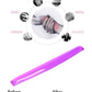 Silicone Gel Keyboard Wrist Rest Set Plus - ABRONDA Keyboard & Mouse Wrist Support Pad Office, Computer, Laptop, Mac - Durable, Comfortable and Pain Relief- Purple Set