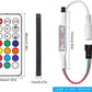 RGBZONE DC 5-24V Mini 21 Key IR Infrared Wireless RGB Remote Controller for WS2811 WS2812B LED Dream Color Strip Lights