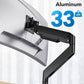 HUANUO Ultrawide Monitor Arm for 13 to 43 Inch Screens, Single Heavy Duty Monitor Arm Holds up to 33 lbs, Full Motion with Tilt Swivel Rotation, VESA 75x75mm or 100x100mm