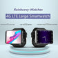 4G Smart Watch 2.86 Inch Screen Android 7.1 1GB+16GB 5MP Camera 2700mAh Battery Smartwatch for Men (Black, 1GB 16GB)