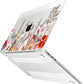 Batianda Premium Case for New MacBook Air 15 inch 2025 M4 2024 2023 with M3 M2 Chip Model A3114 A2941, Designed Protective Plastic Hardshell & Keyboard Cover & Screen Protector, Flower Field