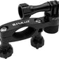 PULUZ Bike Motorcycle Handlebar Mount, 360 Degree Rotation Aluminum Bicycle Moto Camera Mount for GoPro Hero 12 11 10 9 8 7 6 & DJI Osmo Action
