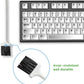 Silicone 500PCS 40A Clear Universal O-Ring Switch Dampeners Keycap Sealing Gasket Washer (Better Than Rubber) for Cherry MX Switch Keyboard and Mechanical Keyboard Keys Dampers