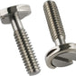 E-outstanding D Ring Hinged Screw 2PCS 1/4-20 Thread D-Ring Stainless Steel Camera Fixing Screws for Camera Tripod Monopod QR Plate 26mm Length