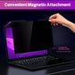 PYS Magnetic Laptop Privacy Screen 16 Inch 16:10 Ratio - Computer Monitor Screen Privacy Shield, Anti-Glare Blue Light Filter, Detachable Privacy Screen Protector for Lenovo, Hp Envy, Dell