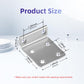 Rack Mount Kit for Ubiquiti Switch, 1U Rack Ears for Ubiquiti 16/24/48 Series Switches