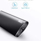 Netac 2TB Portable SSD USB 3.2 Gen 2 (10 Gbps, Type-C) External Solid State Drive Backup Slim Portable Drive for File Storage/Business Travel Essential, Rapid Read & Write Low Noise, Zslim