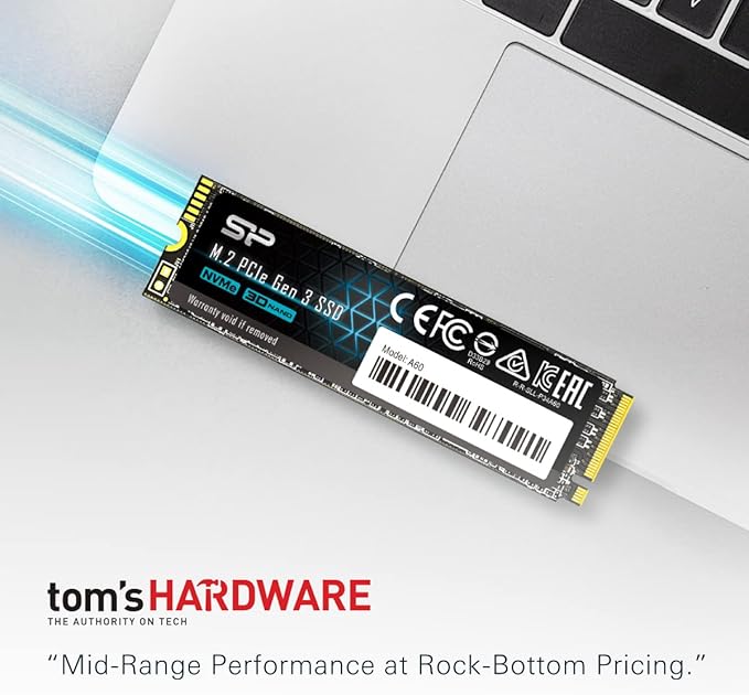 Silicon Power 128GB NVMe M.2 PCIe Gen3x4 2280 SSD (SP128GBP34A60M28)