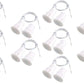 Magnetic Reed Switch RC-36 NC Recessed Wired Window Door Contact Sensor for Home Security and Burglar Alarm Systems 5 Pcs (Pack of 2)