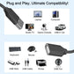 USB On/Off Switch Cable 2-Pack,2A Charging 480Mbps Data,Type-A 2.0 Power Extension Cord with ON/OFF for PC Computer,Laptop,TV,Car,PS4/PS5/Xbox,USB Fan Lamp LED Keyboard Mouse Flash Drive,Raspberry Pi