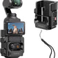 ULANZI PK-06 Expansion Adapter Accessories for DJI Osmo Pocket 3 - Aluminum Protective Cage Metal Bracket Mount with 1/4 Screw Holes/Gopro Adapter/Cold Shoe/Osmo Action Quick-Release