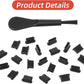 20 PCS USB C Dust Plug, Black Silicone Type C Anti Dust Plugs with Cleaning Brush Cover Type C Port Protector Cap Charging Port Dust Plug Cover for Most Type C Mobile Phone Tablet Accessories