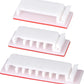 Cable Management Clips, 20Pcs Cable Organizers Wire Clips Cord Holder for TV PC Ethernet Cable Desk Home Office (White)